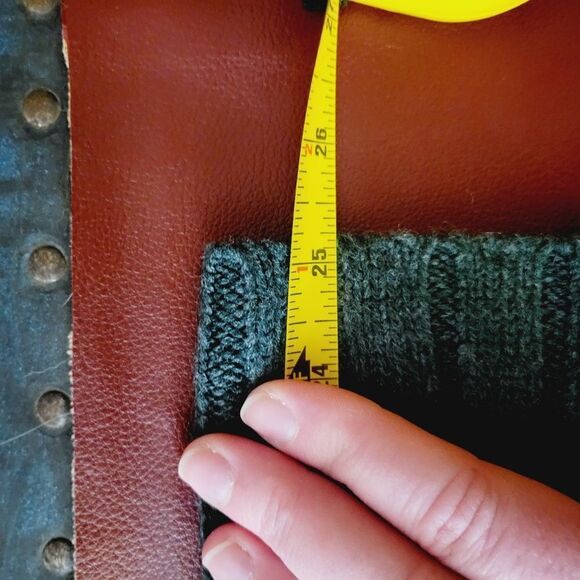 Lord & Taylor Cozy Pine Green Ribbed Sweater - Picture 8 of 10